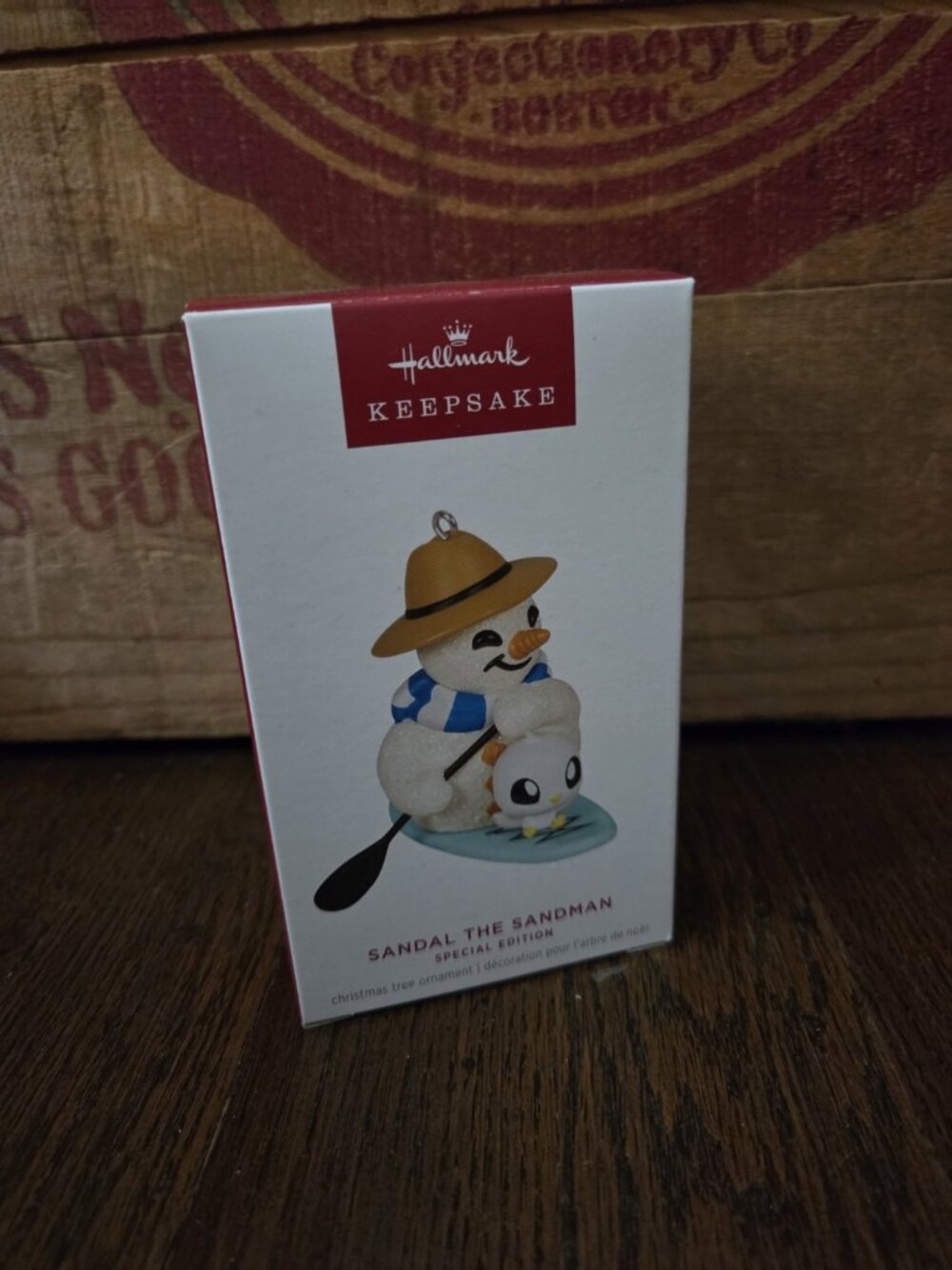 2024 Hallmark Ornament - 'SANDAL THE SANDMAN' Special Edition - New in Box